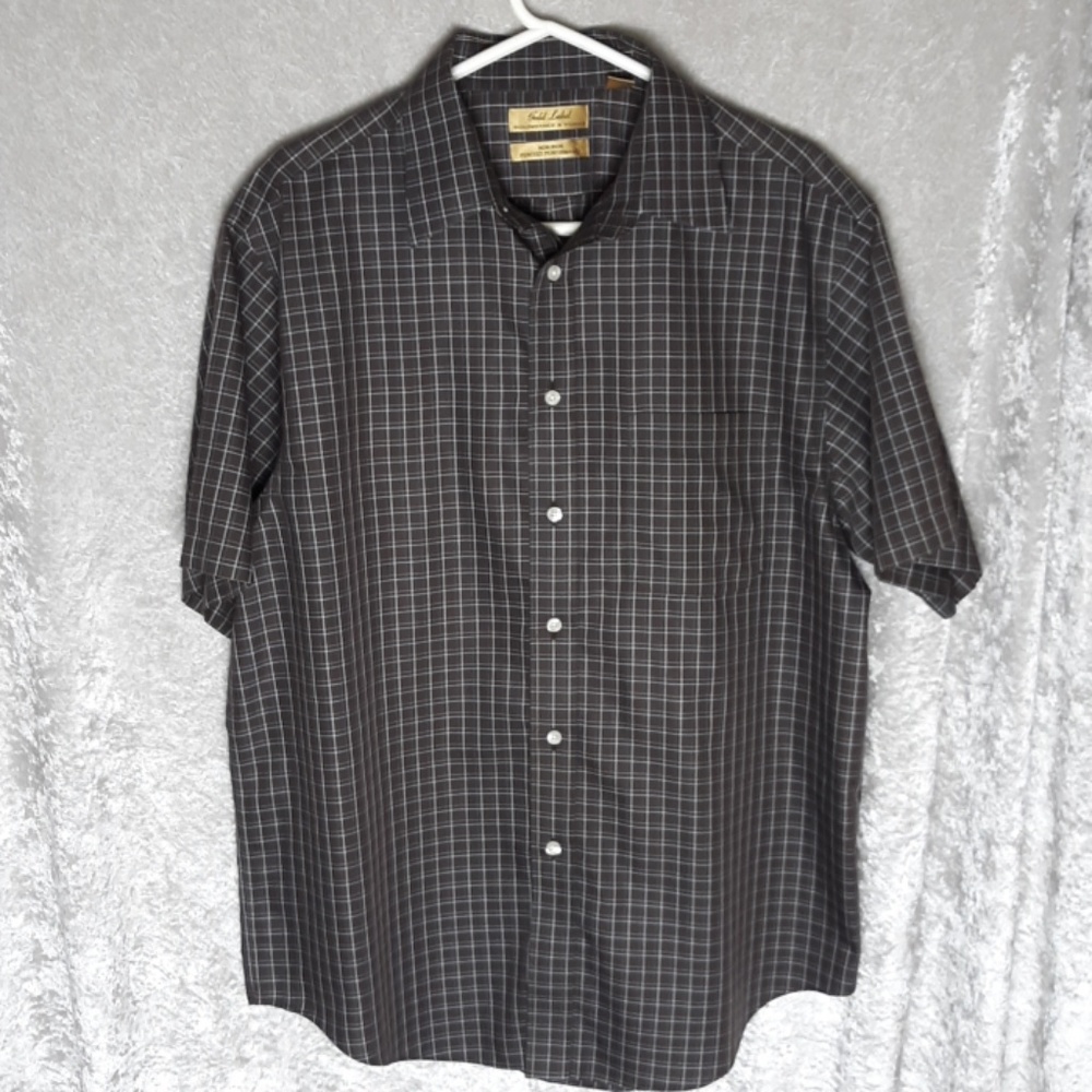 Roundtree & Yorke "Gold Lable" SS Shirt L THB4